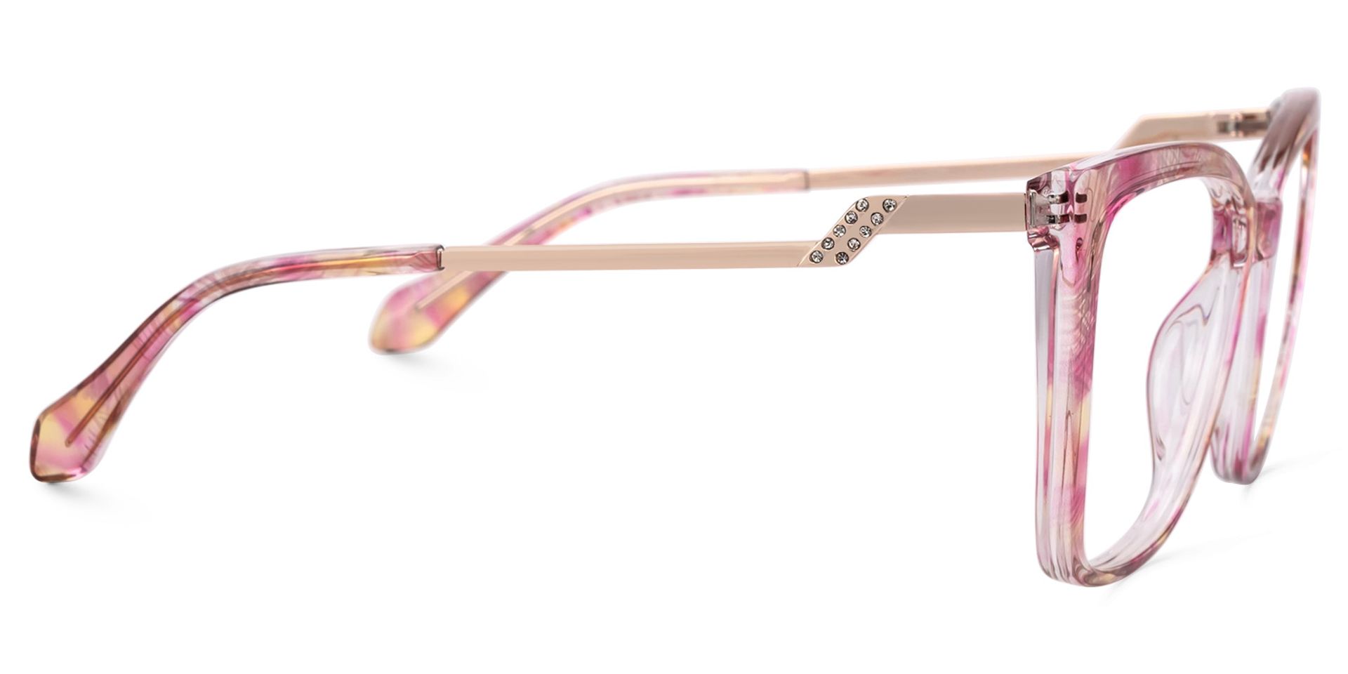 New Arrival Pink Color for Awilda Frame Glasses | Zeelool2