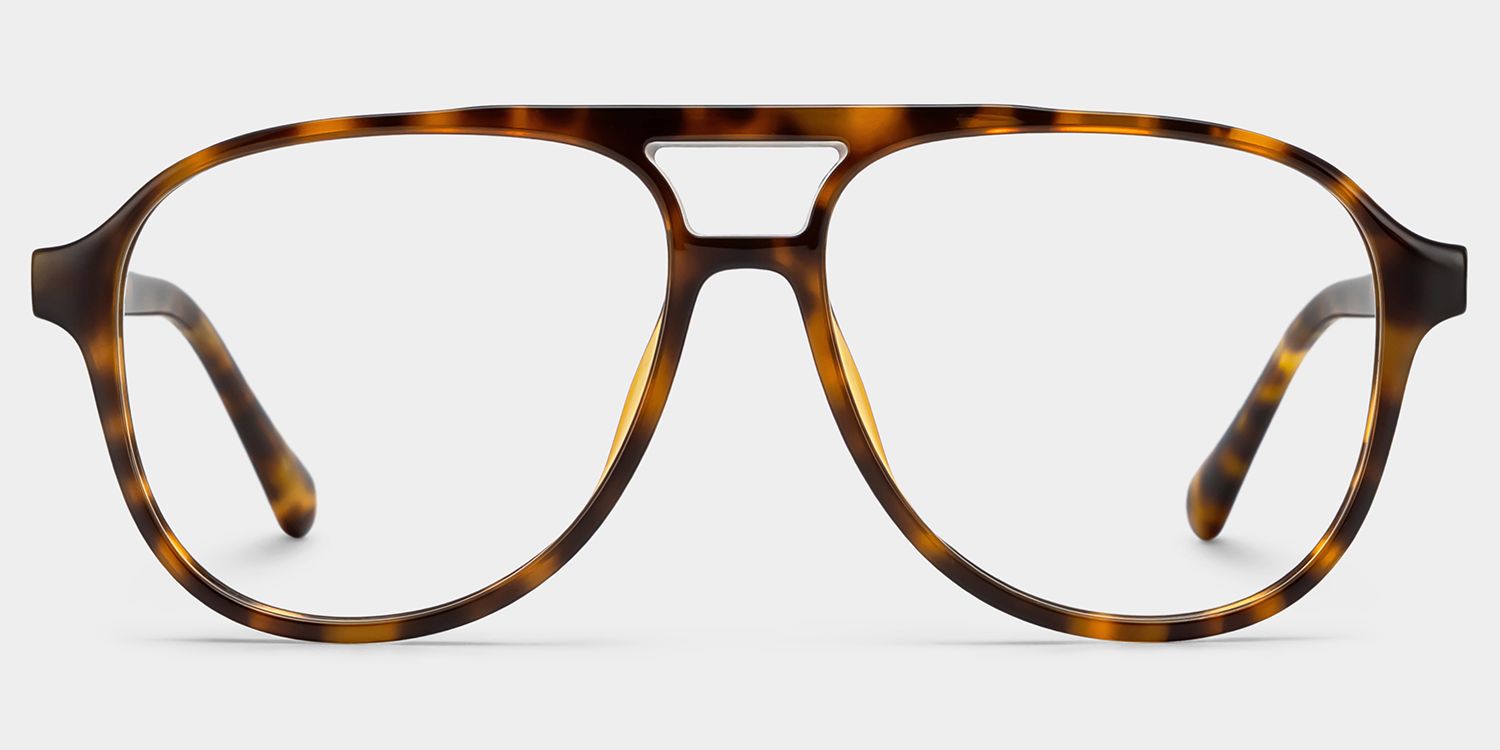 Luna Tortoise Aviator Glasses | Lightweight Athleisure2