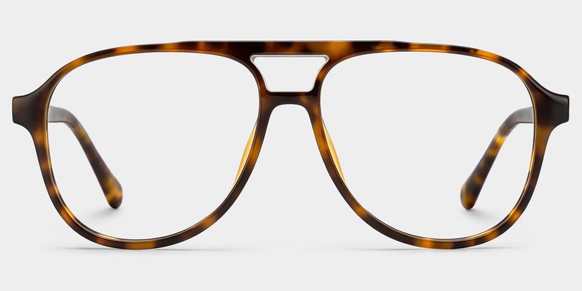Luna Tortoise Aviator Glasses