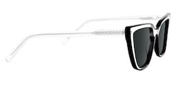 Yosef Cateye Black Glasses2