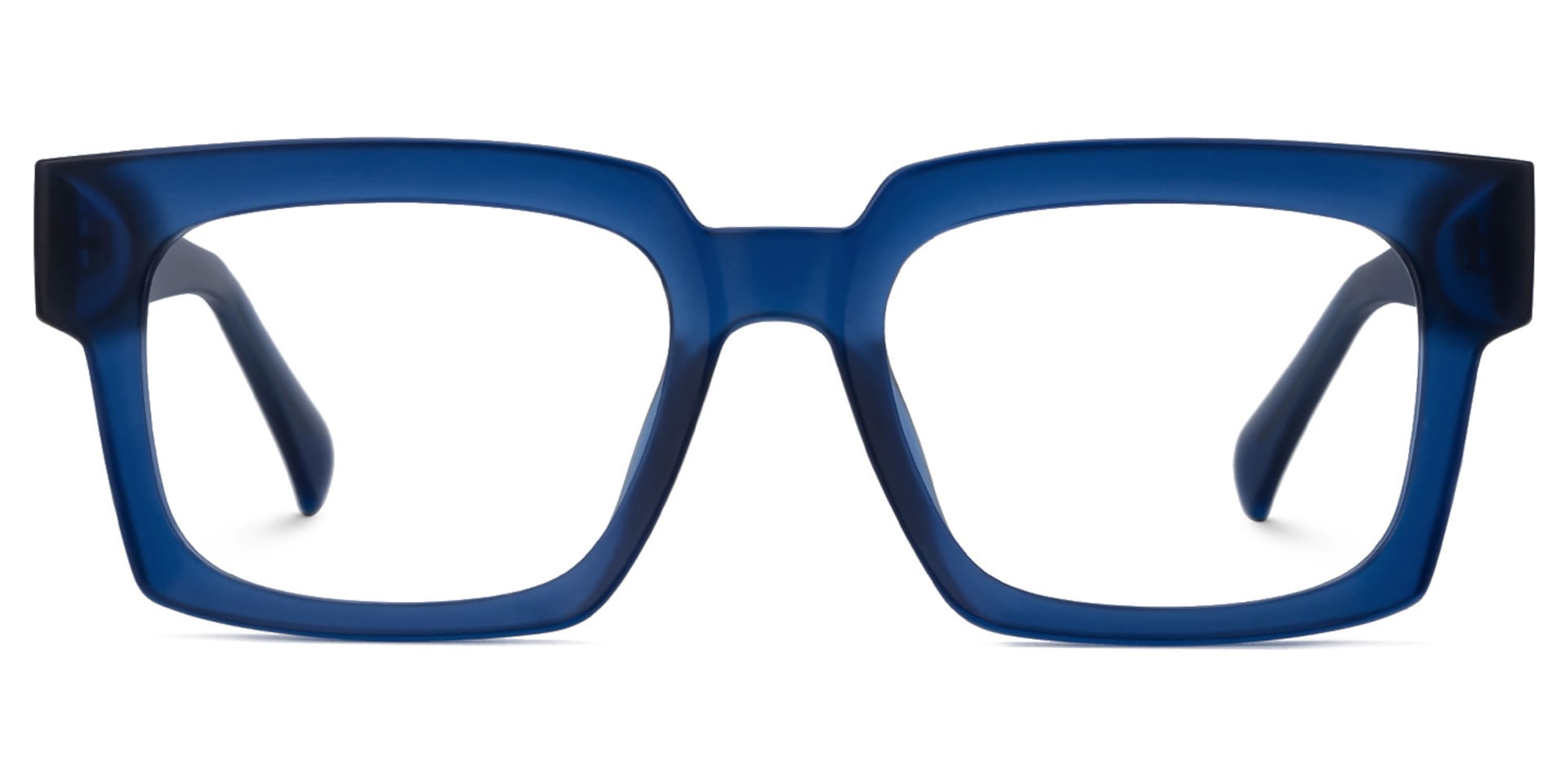 Amadeo TR90 Rectangle Blue Frame Glasses | Zeelool2
