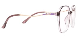 Lekesha Geometric Purple Glasses2