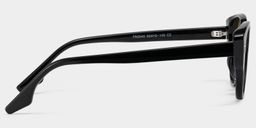 Livia Cat eye Black Polarized Sunglasses4