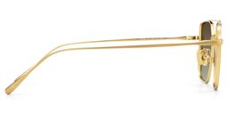 Jensen Aviator Gold Sunglasses3