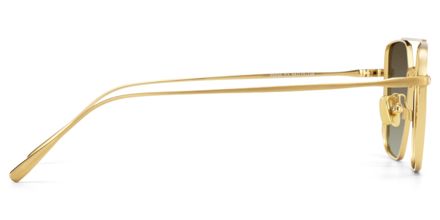 Jensen Aviator Gold Sunglasses3