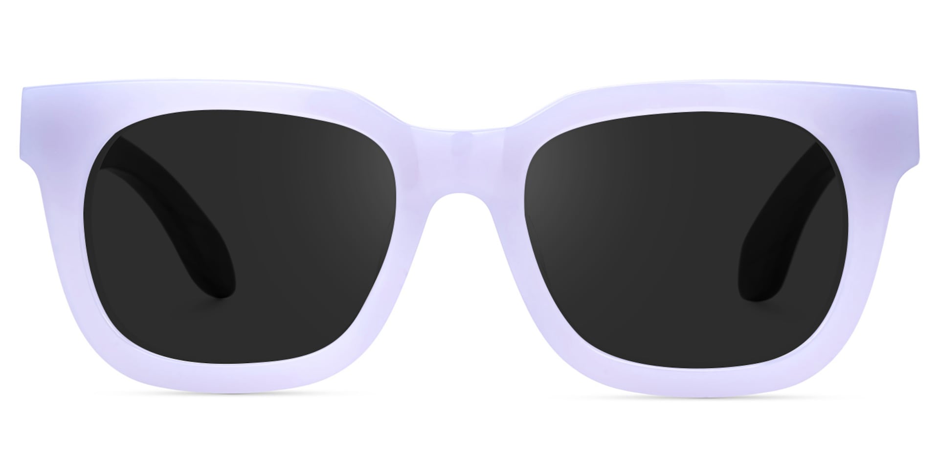 Diana Rectangle Light Purple Sunglasses | Zeelool Glasses0