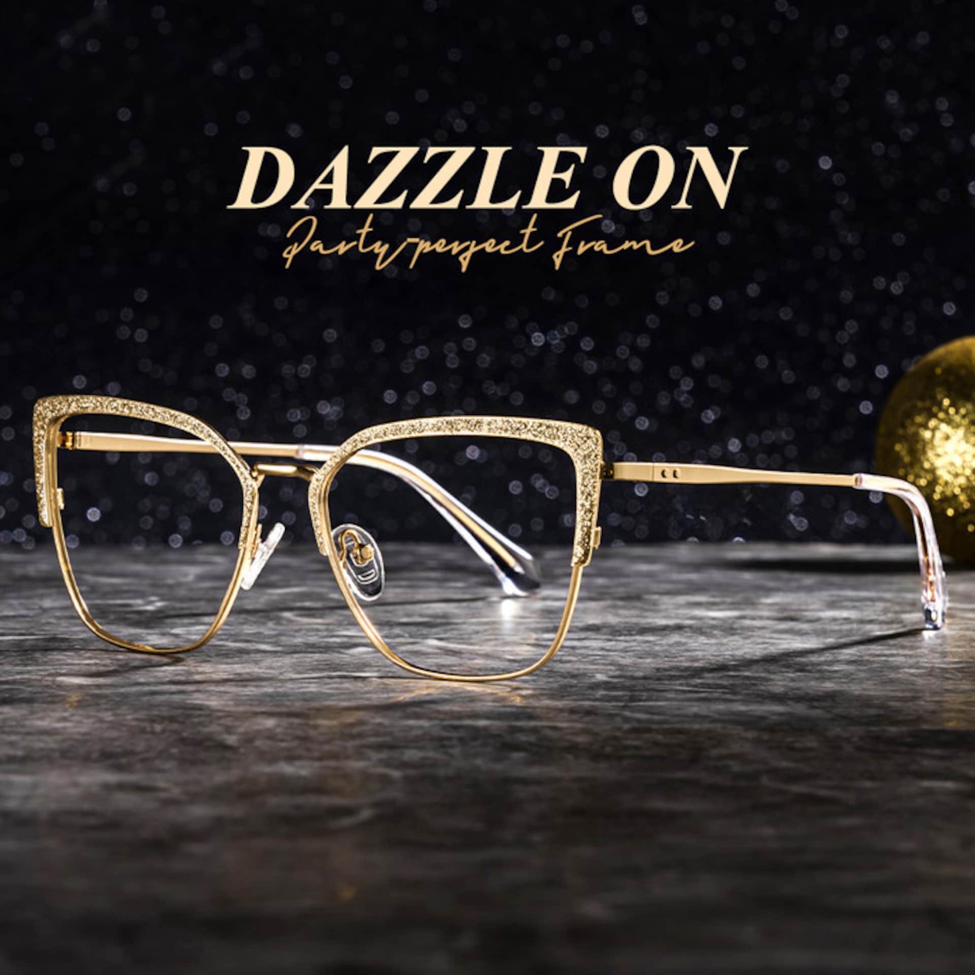 Rectangular Shape Eyeglasses Frames0