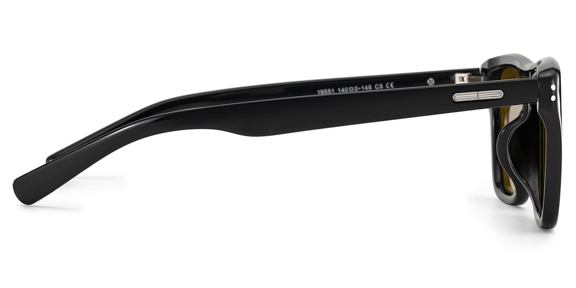 Paloma Black Aviator Polarized Sunglasses Online | Zeelool3