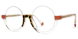 Cheril Round Crystal-Tortoise Glasses1