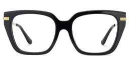 Yusbetsy Rectangle Black Glasses1
