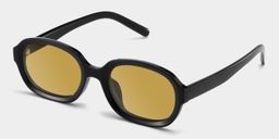 Astra Geometric Black Polarized Sunglasses3