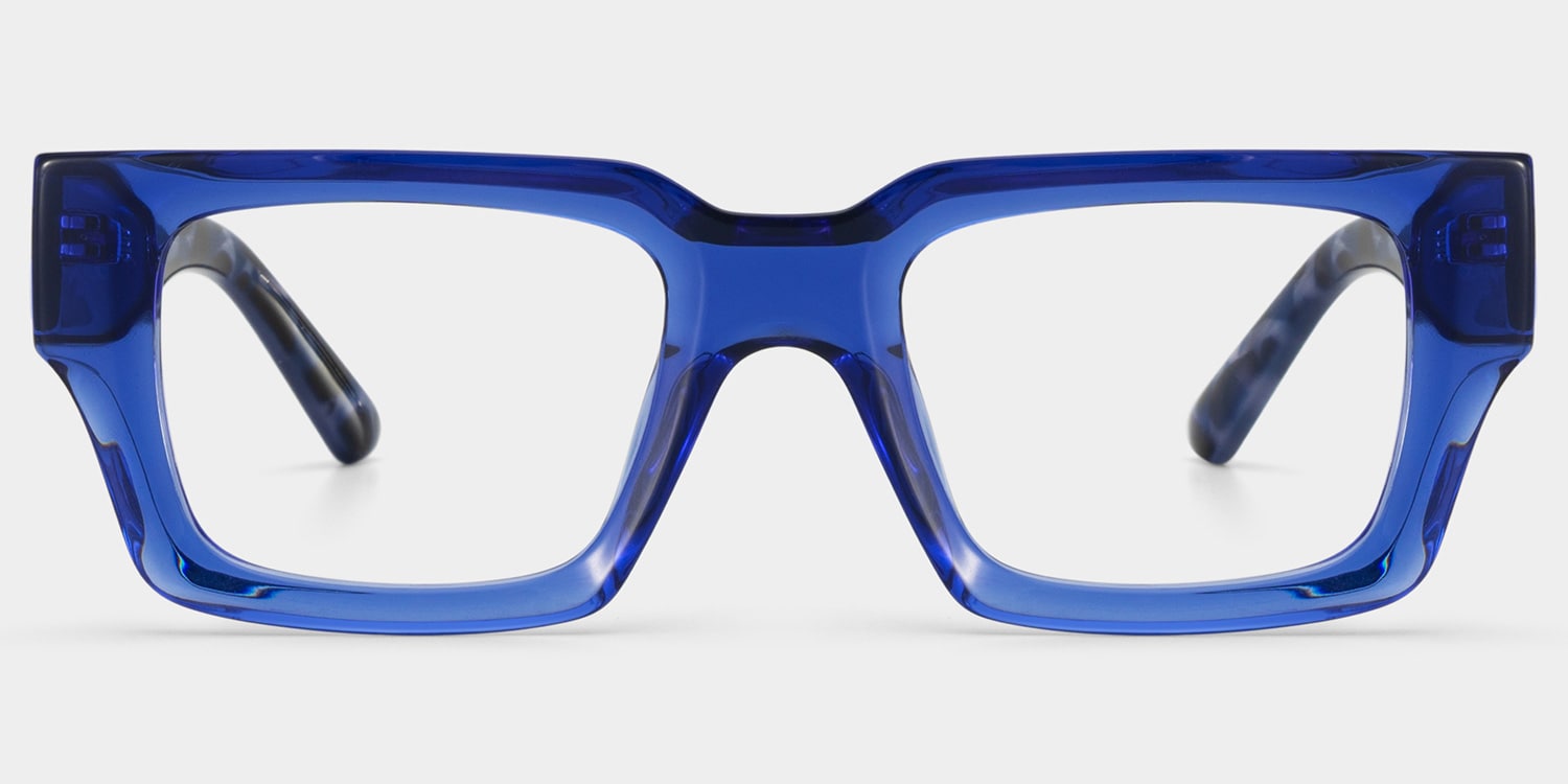 Clear TR90 Rectangle Eyeglasses- Garza
