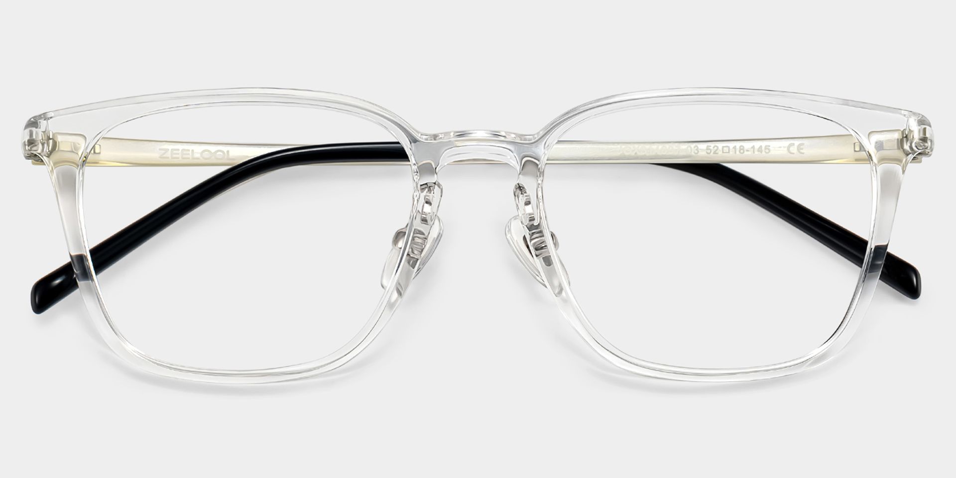Lily Upswept Rectangular Frames with Rounded Corners | ZEELOOL2