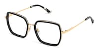 Fiona Square Black Glasses4