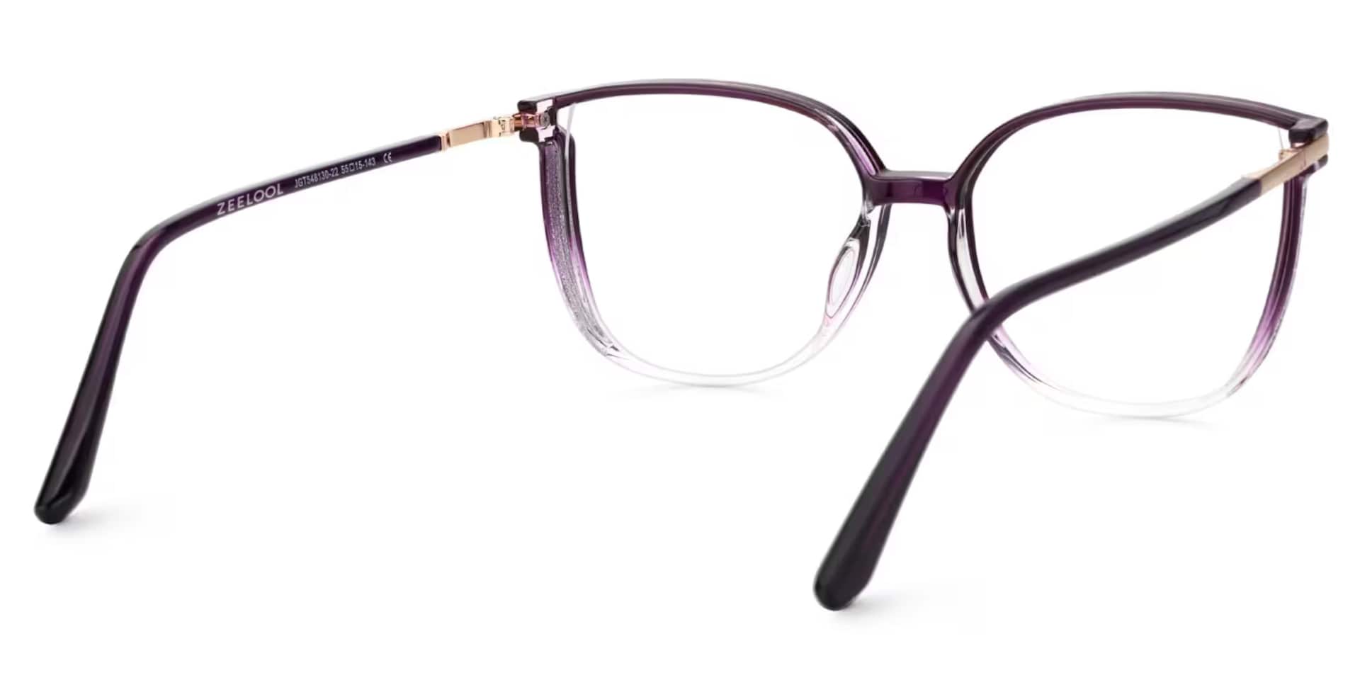 Rodz Purple Eyeglasses and Designer Glasses Frame3