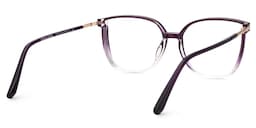 Rodz Square Purple Crystal Glasses3