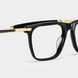 Stable Rectangle Black Glasses8