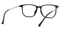 Fezell Square Black Glasses5