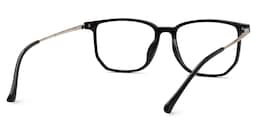 Fezell Square Black Glasses5