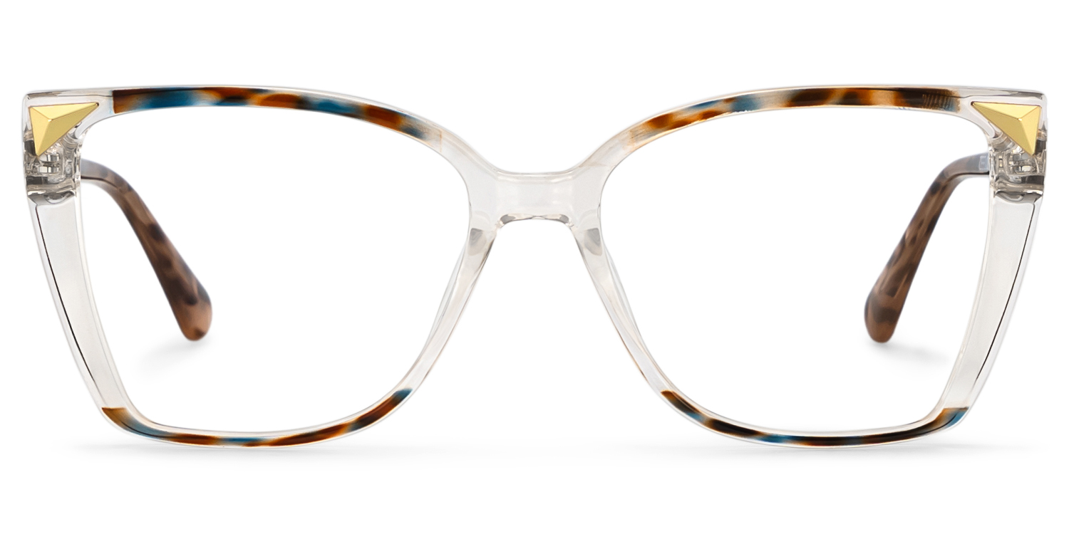 Clear Tortoise Shelia Butterfly Frame Glasses for Women