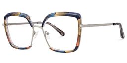 Cordaro Floral Square Glasses1