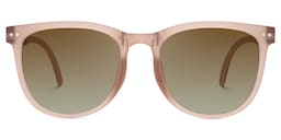 Lindzy Square Pink Sunglasses0