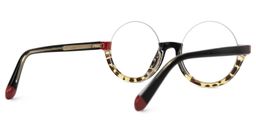 Cheril Round Tortoise Glasses3