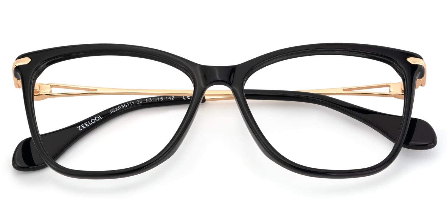 Westley Butterfly Black Glasses2