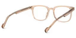 Felixe Rectangle Beige Glasses3
