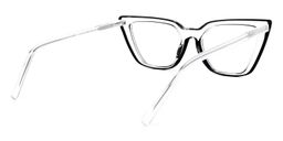 Yosef Black Cat eye Glasses3