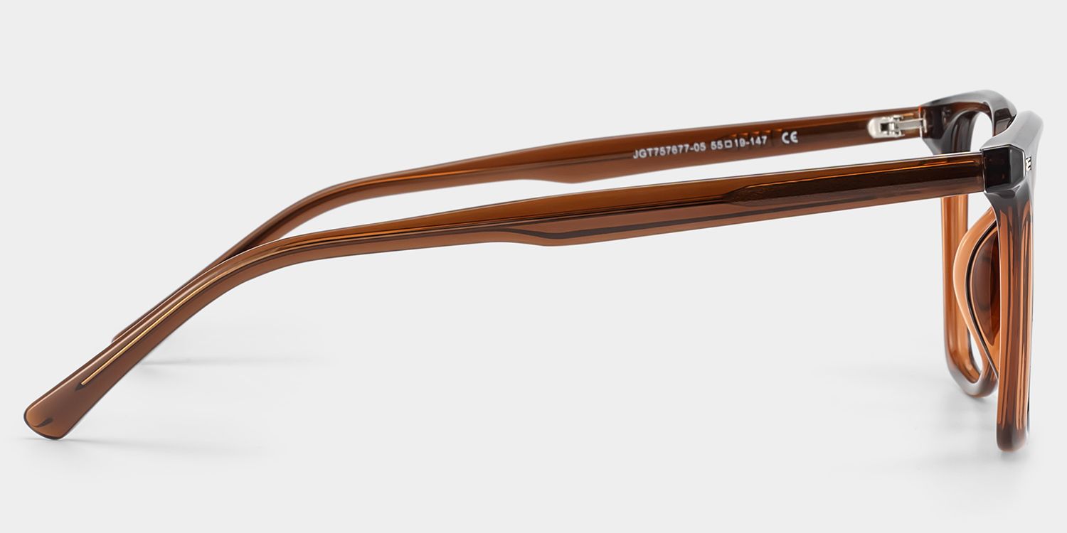 Eliza Square Dark Brown Glasses Frames for Women | ZEELOOL4