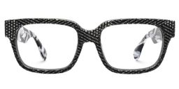 Colin Rectangle Blue Glasses0