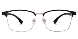 Keychell Black Browline Glasses0