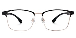 Keychell Browline Black Glasses0