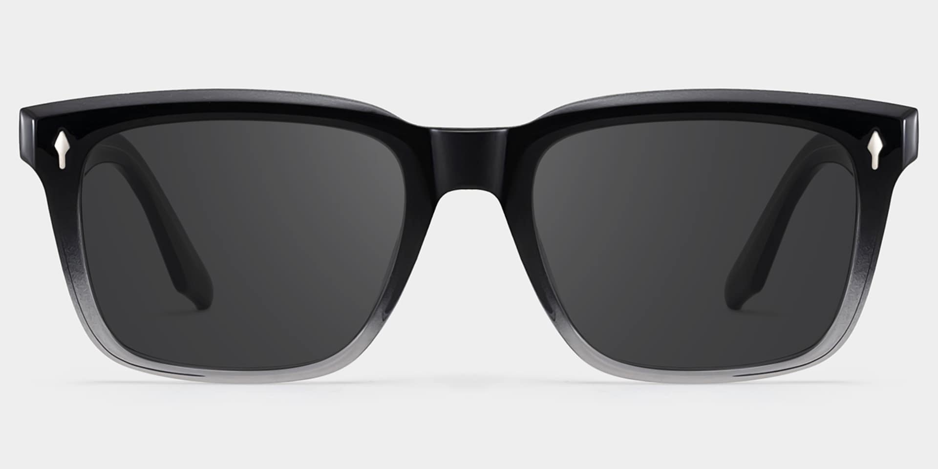 Fletcher Black Frame Glasses with Rectangle Frame Online | ZEELOOL0