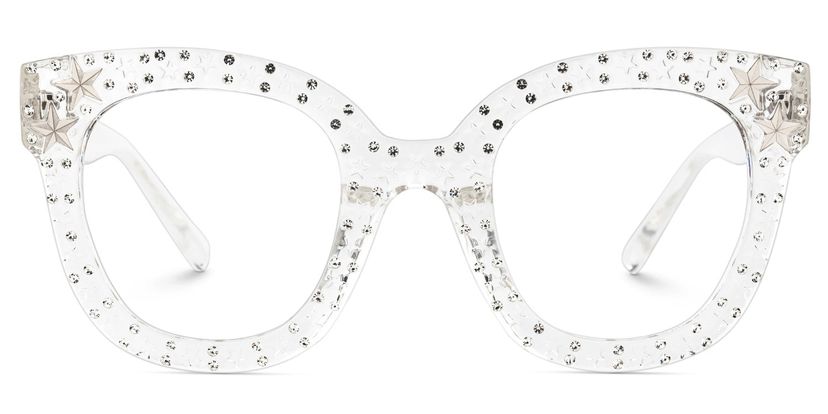 Kahle Cateye Clear Glasses