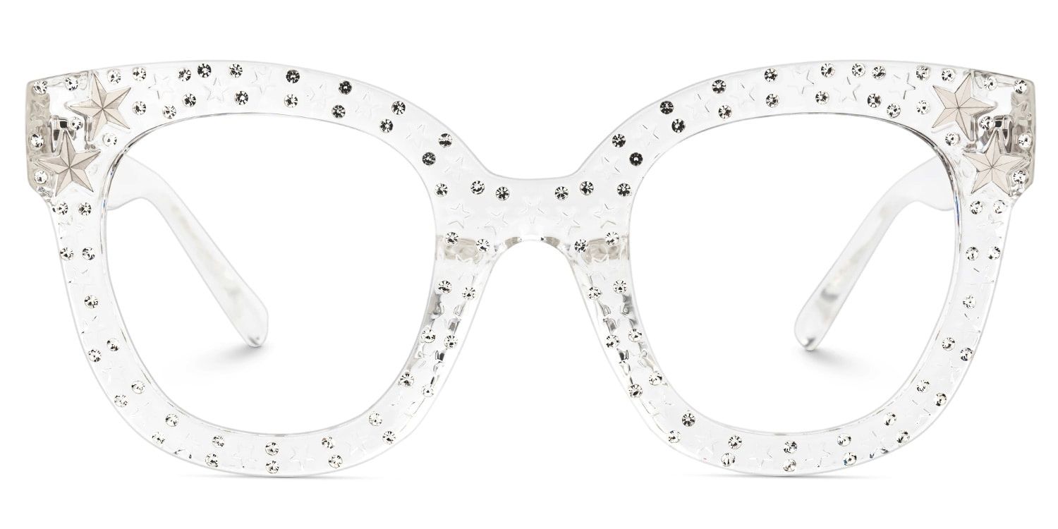 Kahle Cateye Clear Eyeglasses and Clear Frames0