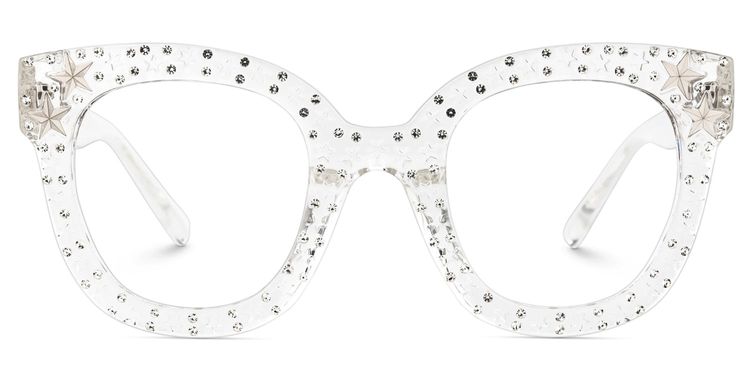 Kahle Clear Cat eye Glasses