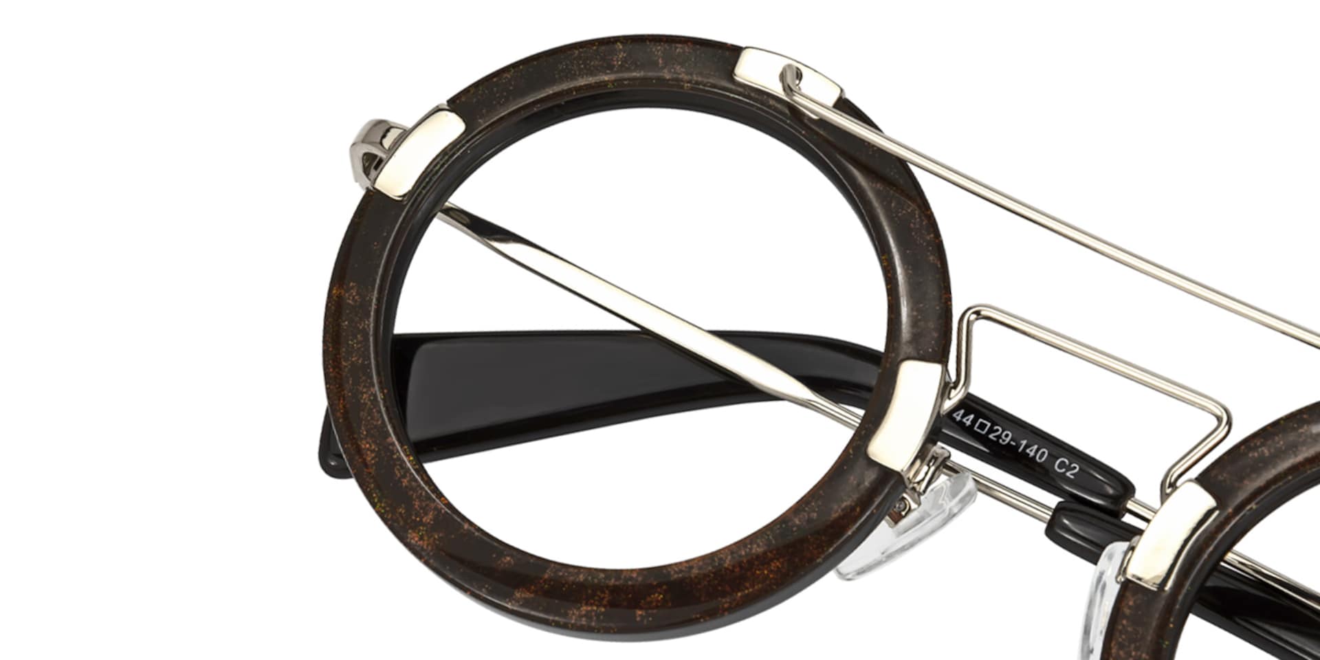 Talkami Round Brown Glasses | Zeelool Glasses4