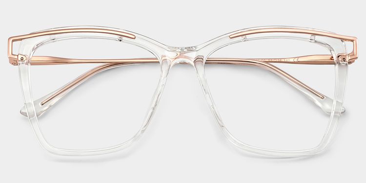 Krystle Square Clear Glasses