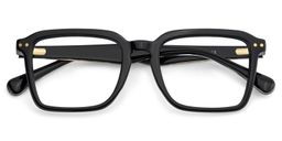 Vickerie Rectangle Black Glasses2