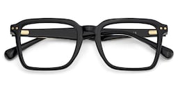 Vickerie Rectangle Black Glasses2