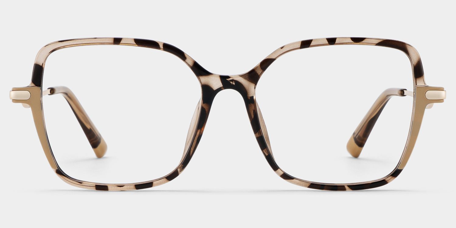 Rendon Square Tortoiseshell Glasses Women's Glasses | Zeelool