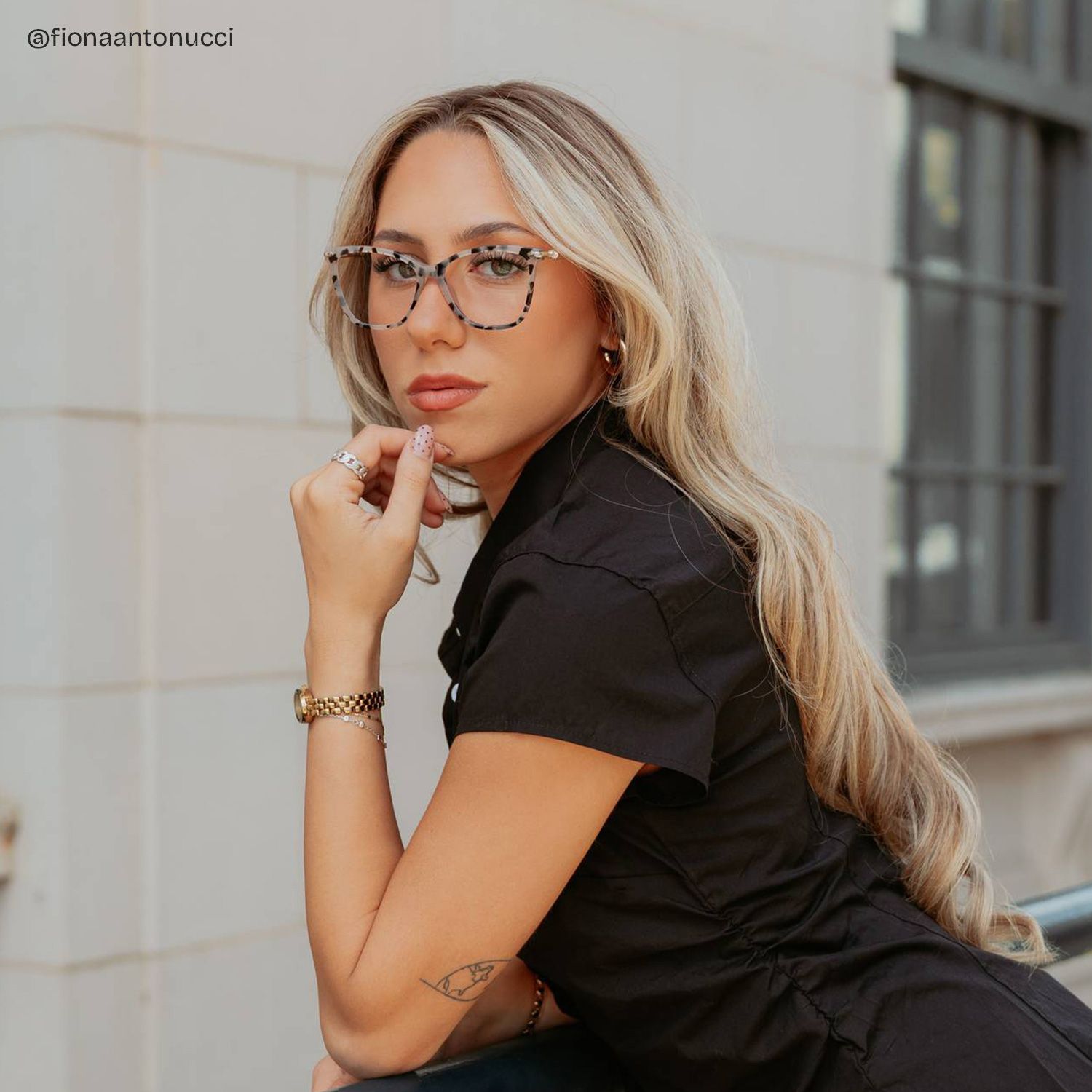 Westley Butterfly Light-Tortoise Glasses | Zeelool Glasses