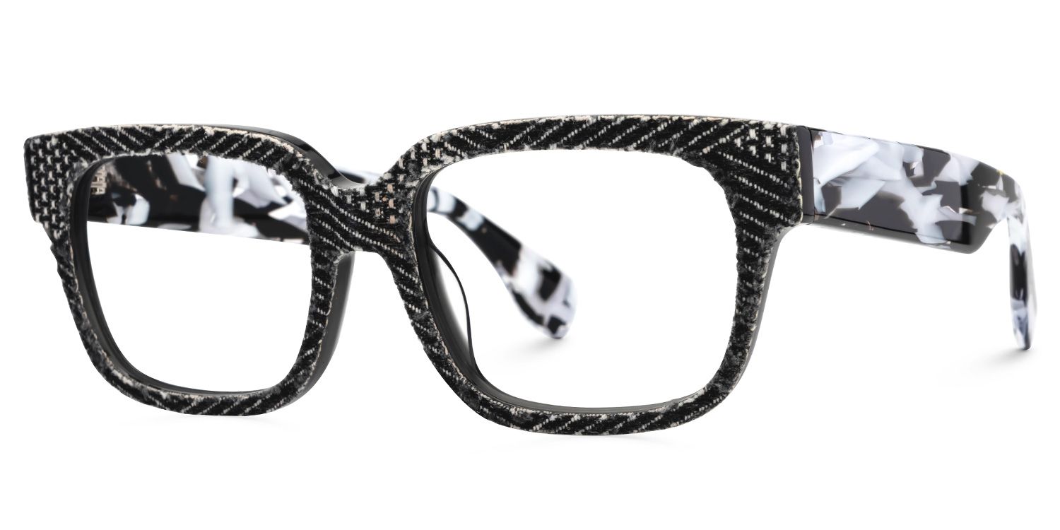 Designer Colin Denim Black Frame Glasses for Men1