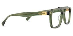 Mercurio Aviator Green Glasses4