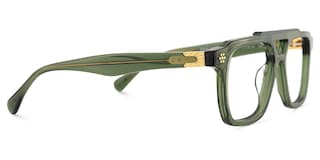 Mercurio Aviator Green Glasses4