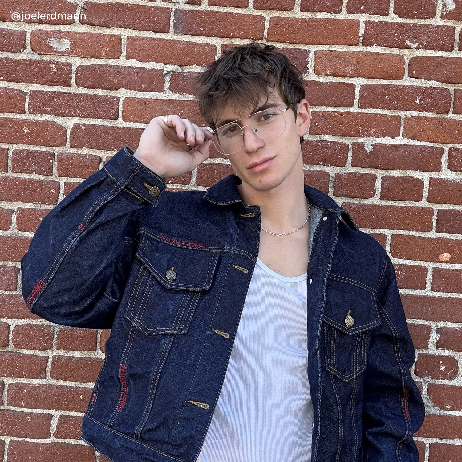 Logan Aviator Silver Glasses7