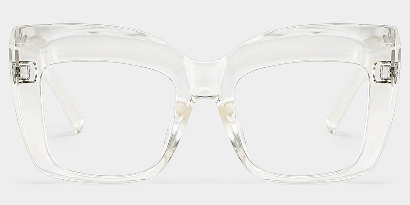 Alberta Clear Square Glasses