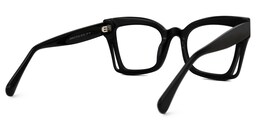 Dayana Square Black Glasses3